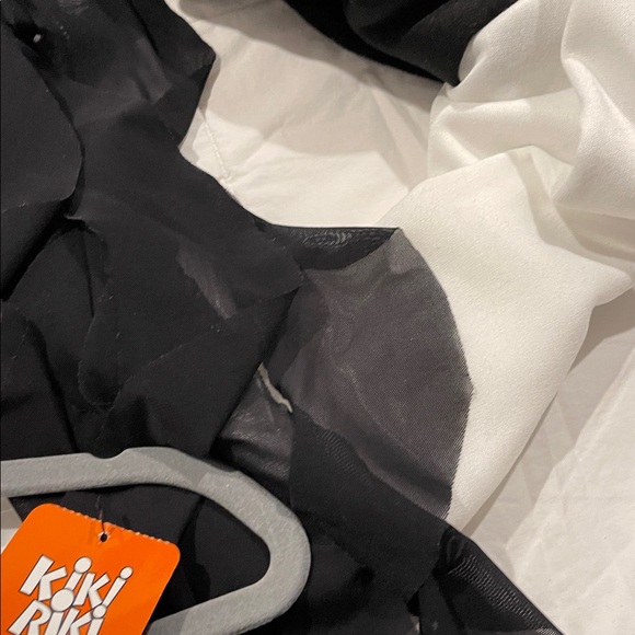 Black Ruffled Two-Piece Set - Picture 11 of 11